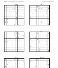 Sudoku
ausdrucken